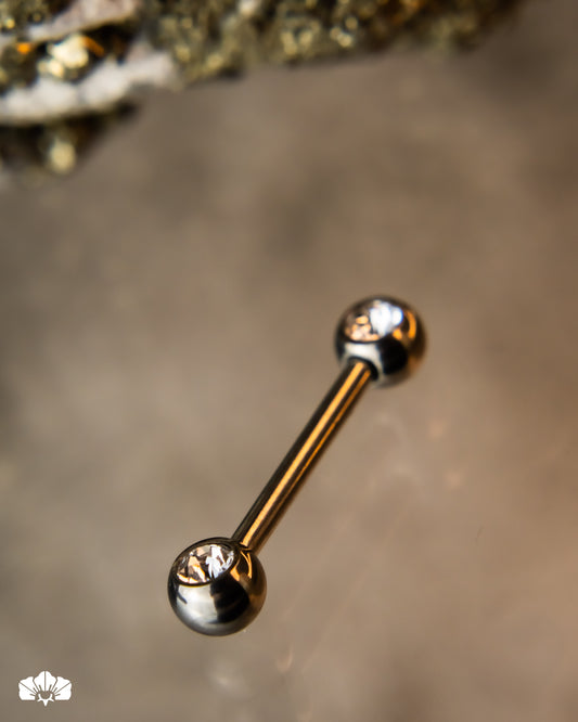 PEZONERA TITANIO ENGASTE ZIRCONIA