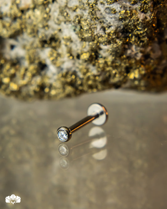 LABRET TITANIO ZIRCONIA 3MM