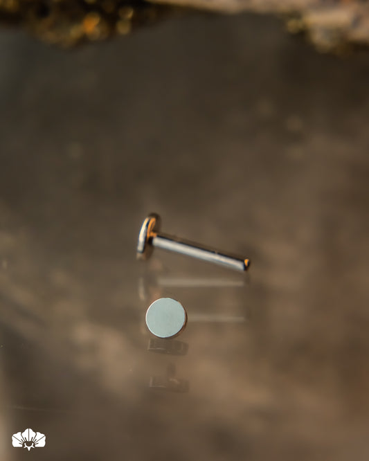 LABRET TITANIO DISCO PLANO 2.5MM CLASIC