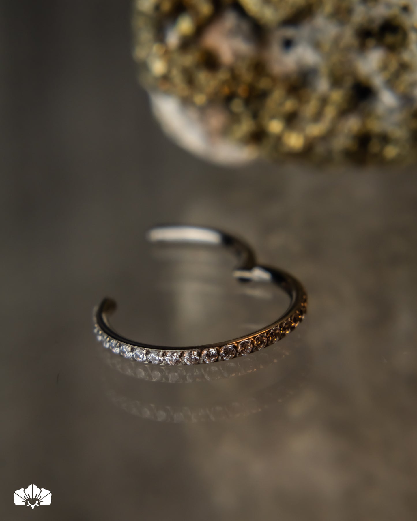 CLICKER TITANIO MINI SWAROVSKI